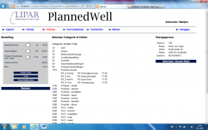 PlannedWell-bestelling